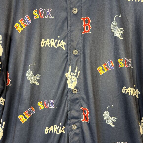 Red Sox Jerry Garcia Grateful Dead 2024 Button Down Shirt Adult Large - Picture 7 of 10